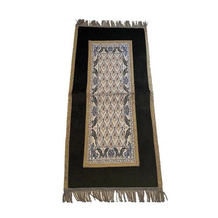 MADE4MANSIONS 12 x 46 Belgium Fouquete Table Runner, Green MA1725578